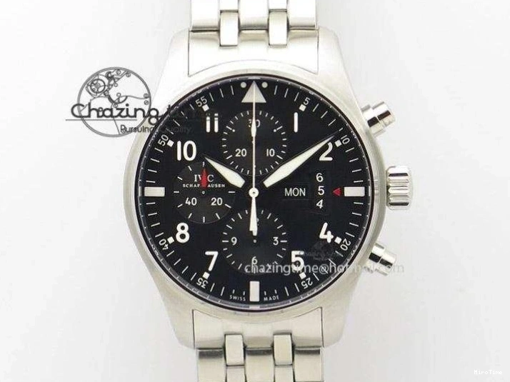 MIROTIME 0506 Portofino SCHAFFHAUSEN SS MKF 1:1 Best Edition Black Dial On Mesh Bracelet A Sporty 7342